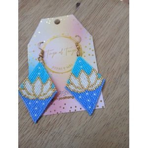 Aretes Flor de Loto