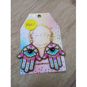 Aretes mano de Fatima